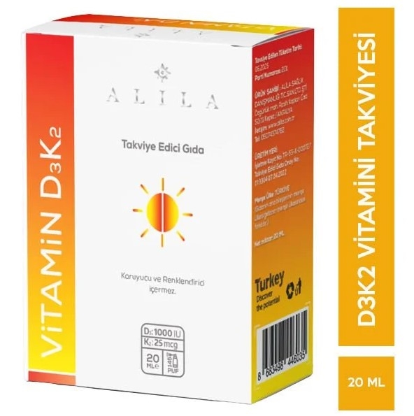 Alila Vitamin D3K2 20 ml - 1