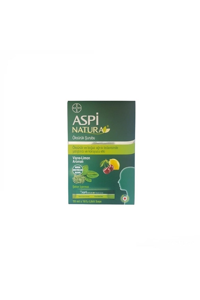 Aspinatura Öksürük Şurubu 10 ml x 16 Saşe - 1