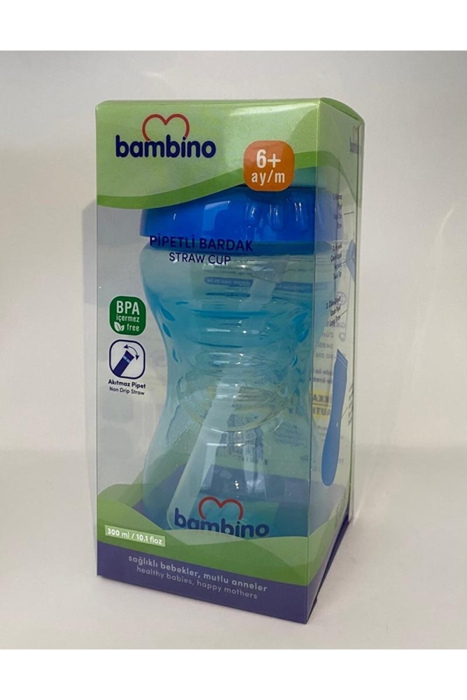 Bambino Pipetli Bardak 300 ml 6ay+ - 2