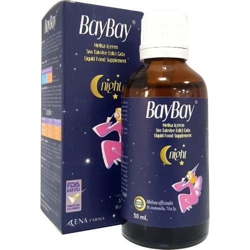 Baybay Night Bitkisel Damla 50 ml - 1