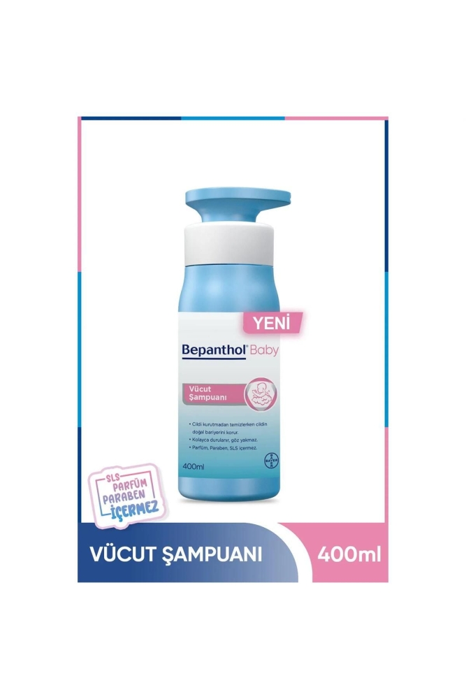 Bepanthol Baby Vücut Şampuanı 400 ml - 1