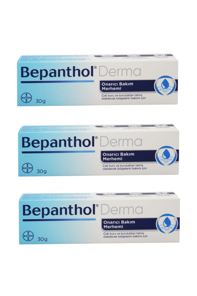 Bepanthol Derma Onarıcı Bakım Kremi 30 Gr 3 Adet - 1