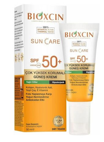 Bioxcin Care Güneş Kremi Yağlı Ciltler SPF50+ 50 ml - 1