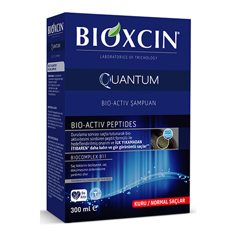 Bioxcin Quantum Şampuan Kuru & Normal Saçlar İçin 300 ml - 1