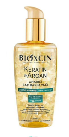 Bioxcin Saç Bakım Yağı Onarıcı Keratin & Argan 150 ml - 1