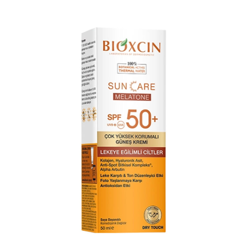 Bioxcin Sun Care Melatone Leke Eğilimli Ciltler İçin Renkli Güneş Kremi SPF50+ 50 ml - 1