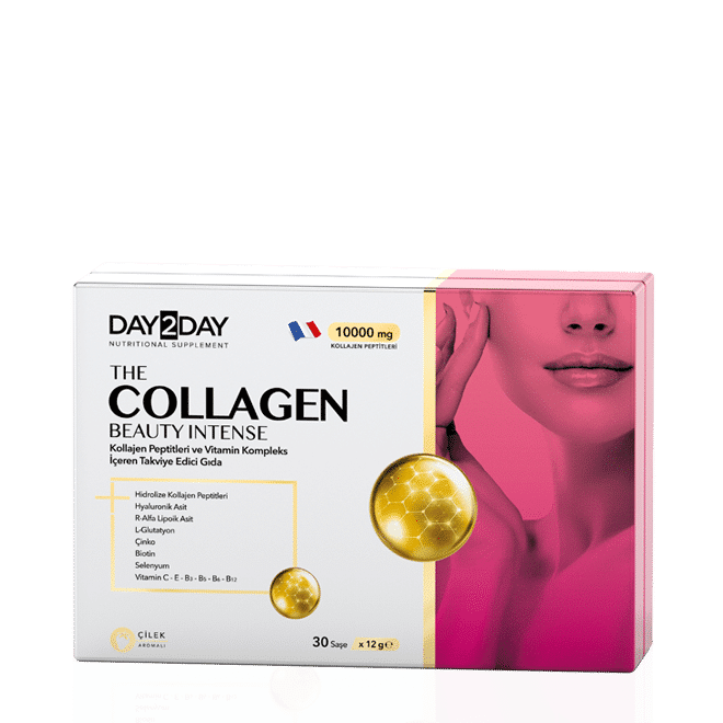 Day 2 Day The Collagen Beauty Intense Çilek Aromalı 30 Saşe - 1