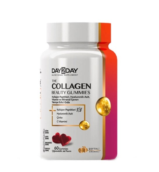 Day2day The Collagen Beauty Gummies 60 Çiğnenebilir Jel Form - 1