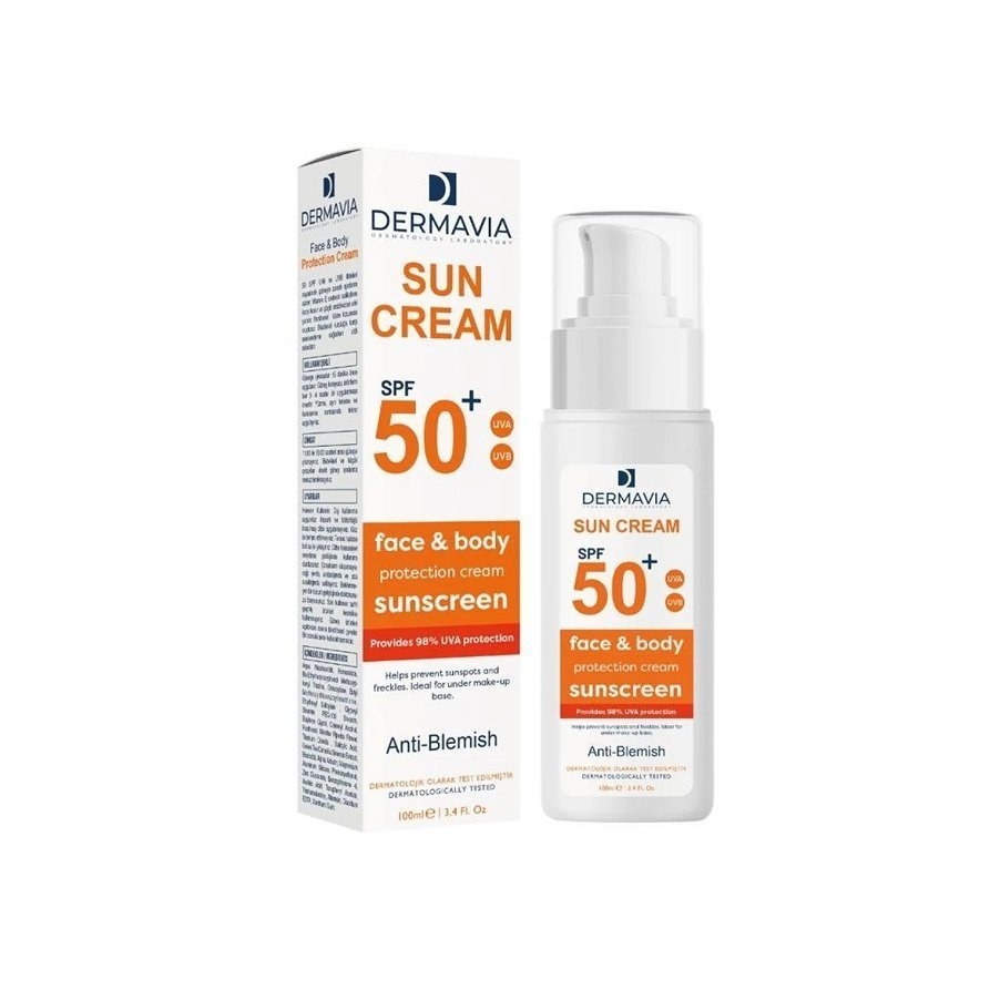 Dermavia Güneş Kremi Lekeli Karşıtı SPF50+ 100 ml - 1