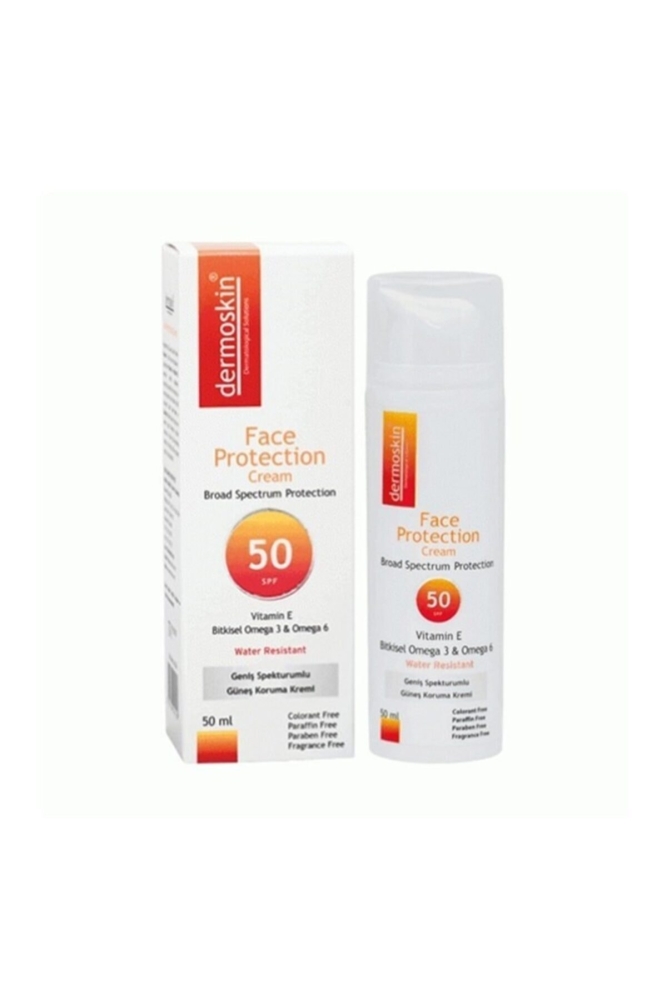 Dermoskin Face Protection Vitamin-E Güneş Koruyucu Krem SPF50 50 ml - 1