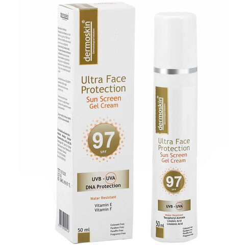 Dermoskin Ultra Face Protection Sun Screen Gel Cream SPF97 50 ml - 2