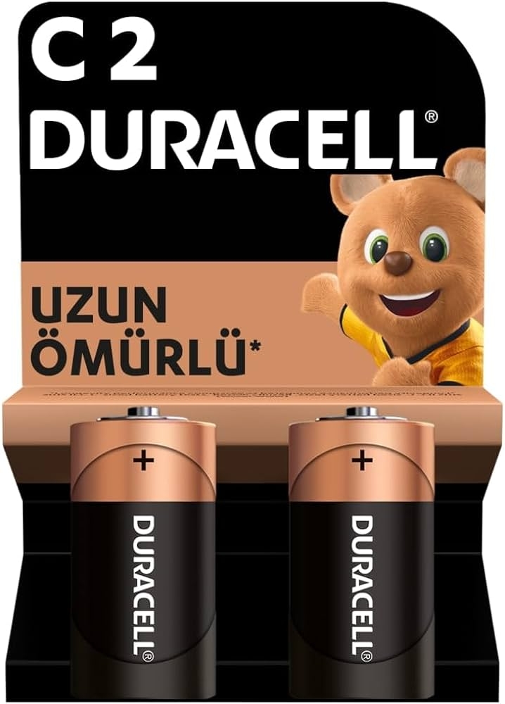 Duracell C Orta Pil 2'li - 1