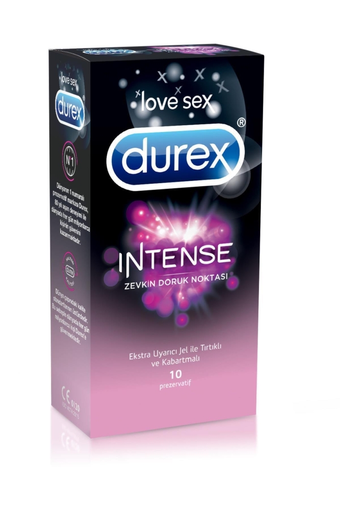 Durex Intense Prezervatif 10'lu - 1