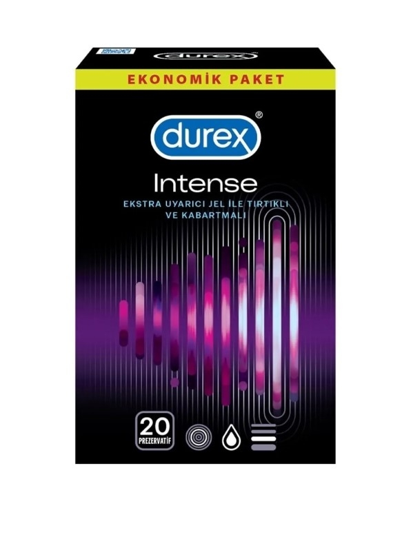 Durex Intense Prezervatif 20'li - 1