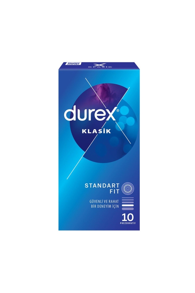 Durex Klasik Prezervatif 10'lu - 1