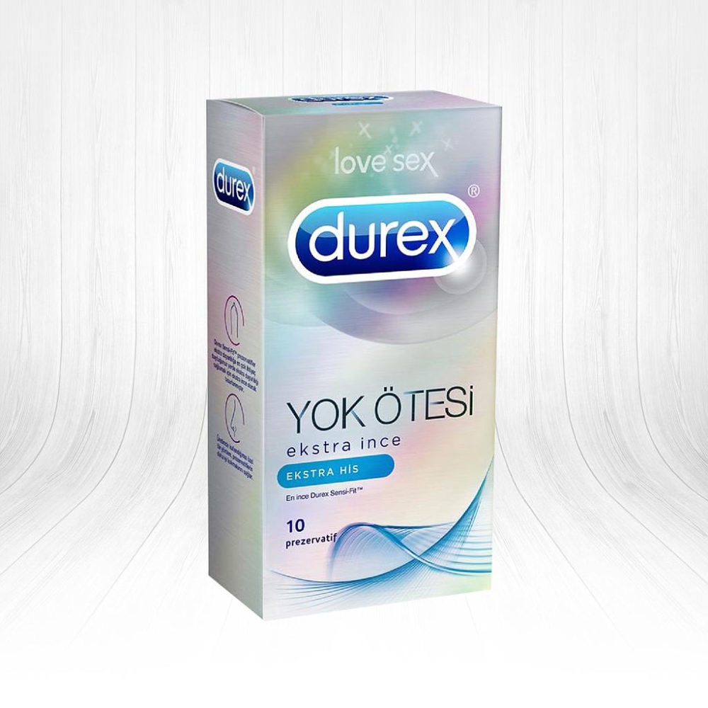 Durex Yok Ötesi Ektra His Ultra Kaygan Prezervatif - 1