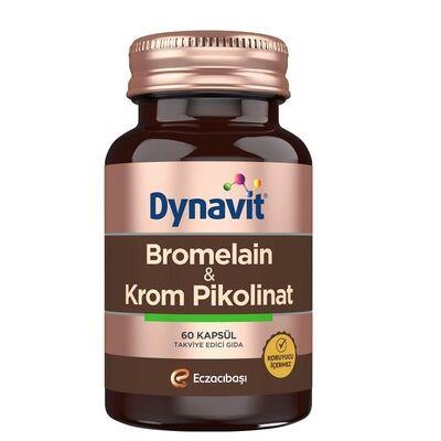 Dynavit Bromelain Krom Pikolinat 60 Kapsül - 1