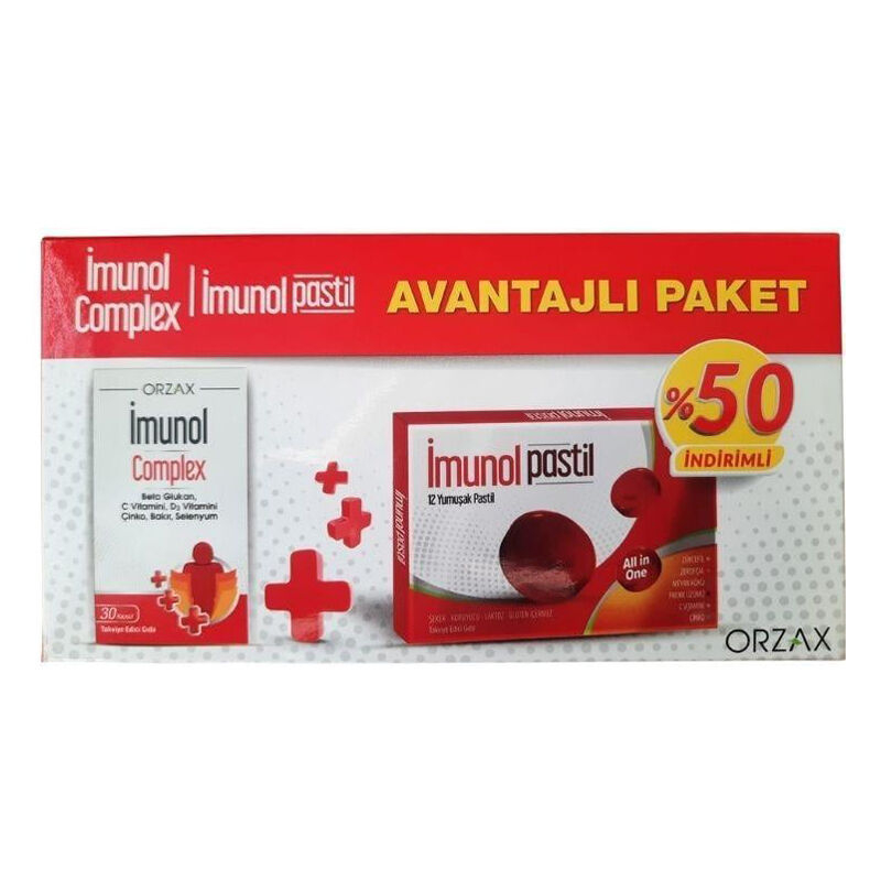 İmunol Complex 30 Kapsül + İmunol Soft 12 Pastil - 1