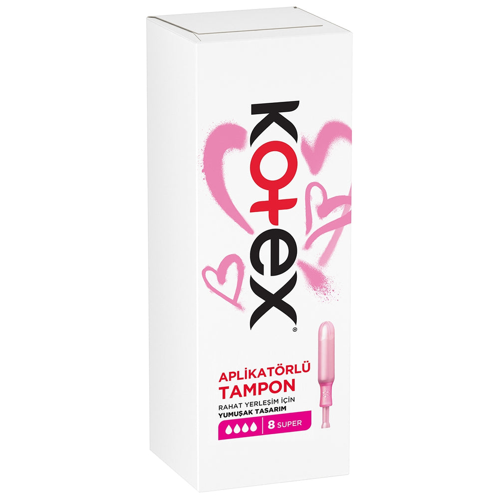 Kotex Aplikatörlü Tampon Süper 8'li - 1