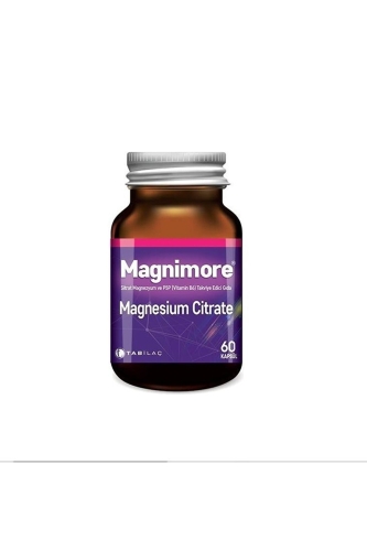 Magnimore Magnezyum Sitrat 60 Kapsül - 1