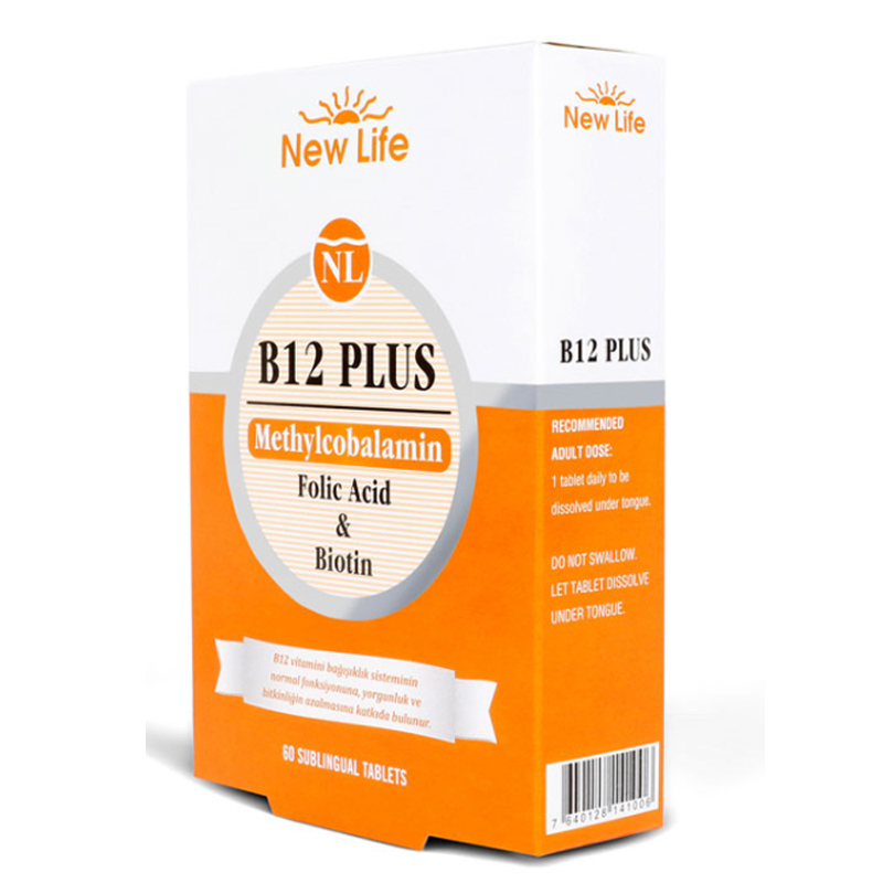 New Life B12 Plus Methylcobalamin 30 Tablet - 1