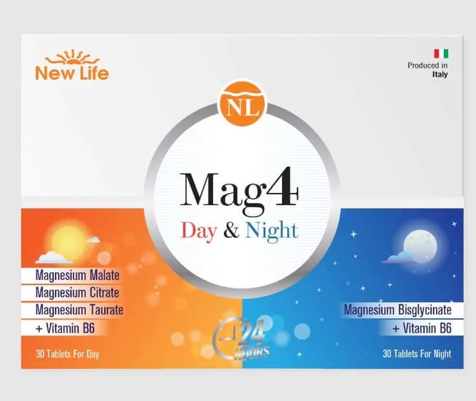 New Life Mag 4 Day 30 Tablet & Night 30 Tablet - 1