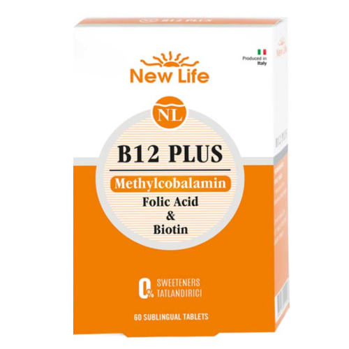 New Life B12 Plus Methylcobalamin 60 Tablet - 2