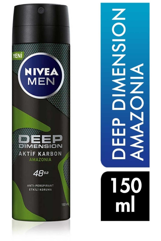 Nivea Deo Sprey Deep Amazonia For Men 150 ml - 1