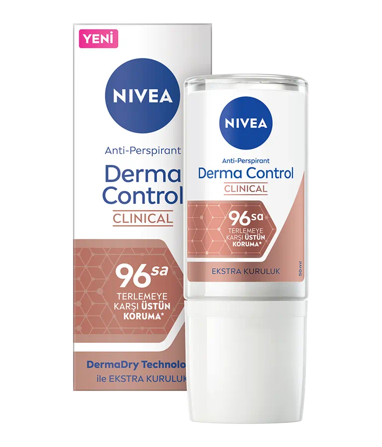 Nivea Derma Control Clinical Kadın Roll-On Deodorant 50 ml - 1