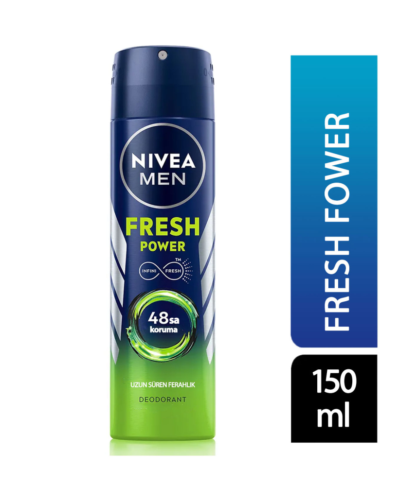 Nivea Erkek Deodorant Fresh Power 150 ml - 1