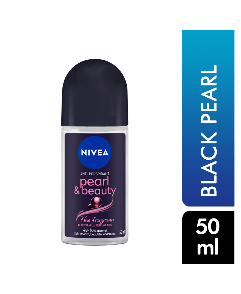 Nivea Pearl & Beauty Black Kadın Roll-On Deodorant 50 ml - 1