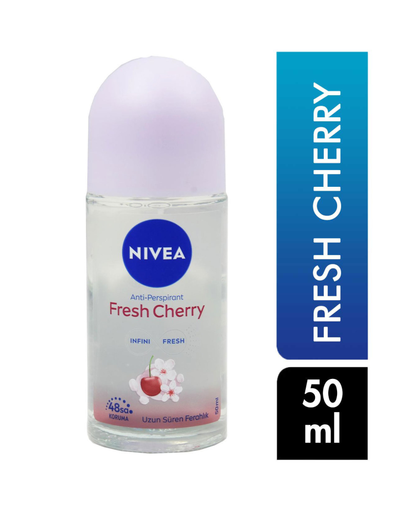 Nivea Roll-On Fresh Cherry Kadın 50 ml - 1