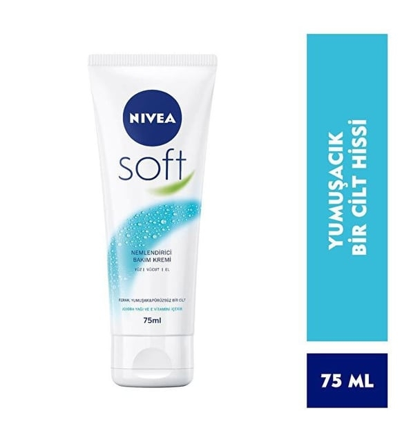 Nivea Soft Nemlendirici Krem Tüp 75 ml - 1