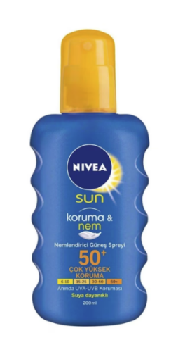 Nivea Sun Güneş Spreyi Koruma & Nem Nemlendirici SPF50+ 200 ml - 2