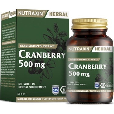 Nutraxin Cranberry 60 Tablet - 1