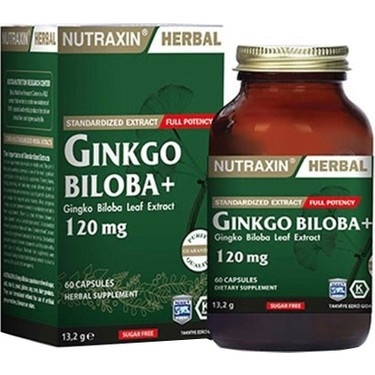 Nutraxin Ginkgo Biloba 60 Tablet - 1