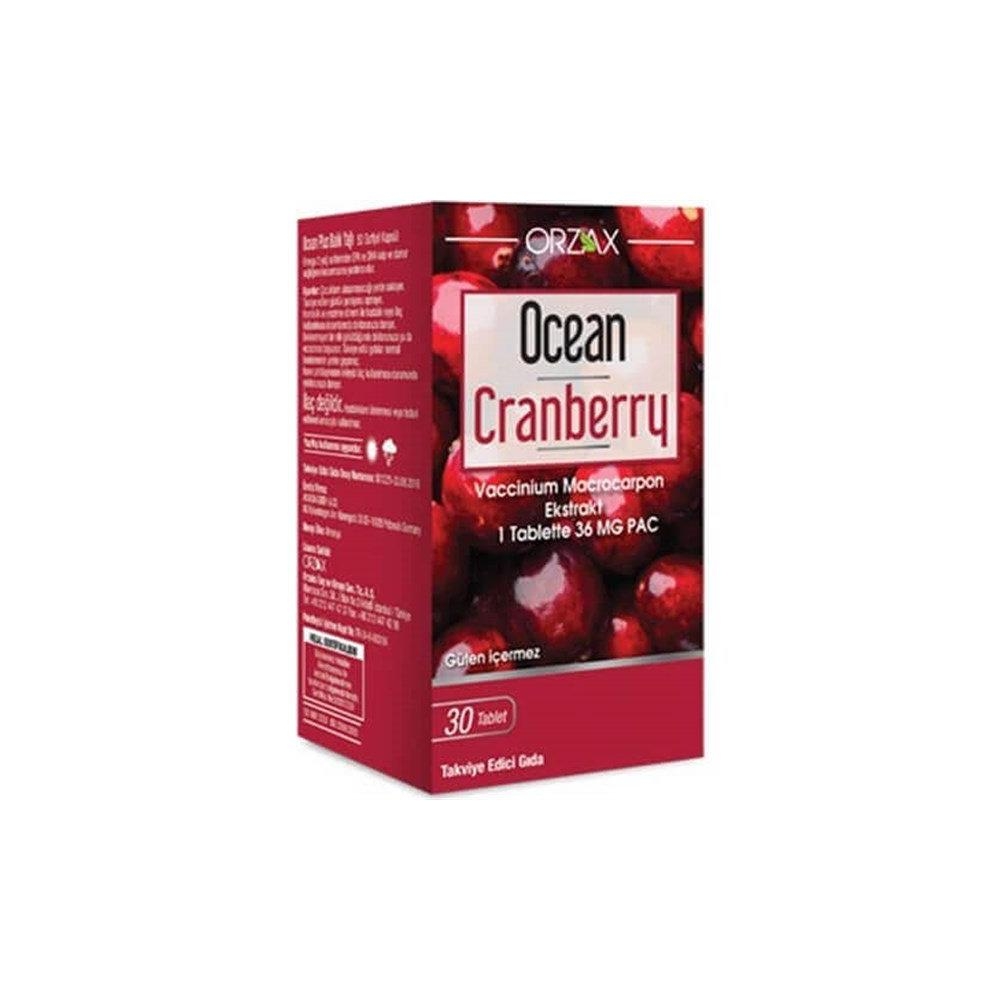 Ocean Cranberry Turna Yemişi Ekstresi 36 mg Pac 30 Kapsül - 1