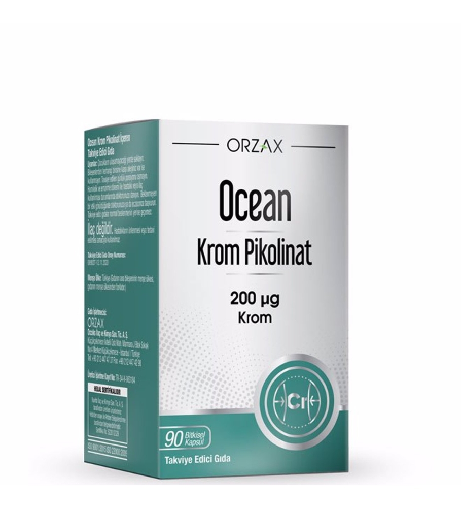 Ocean Krom Pikolinat 200 mcg 90 Kapsül - 1