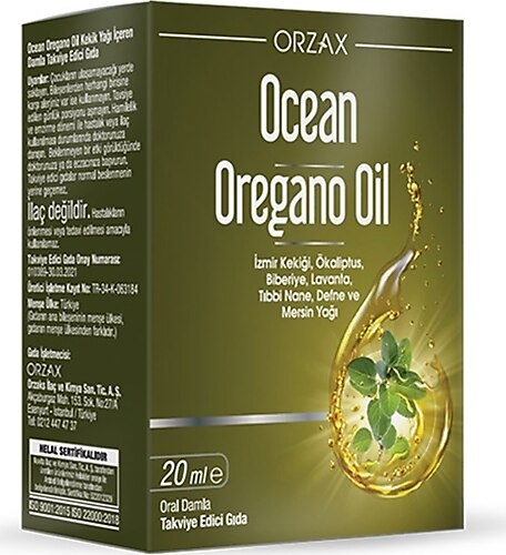 Ocean Oregano Oil Damla 20 ml - 1