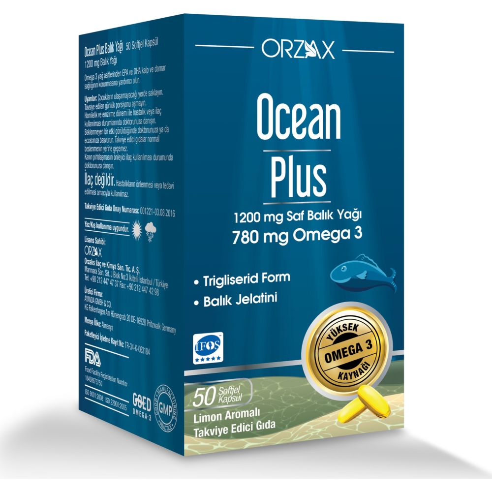 Ocean Plus 1200 mg 50 Kapsül - 2