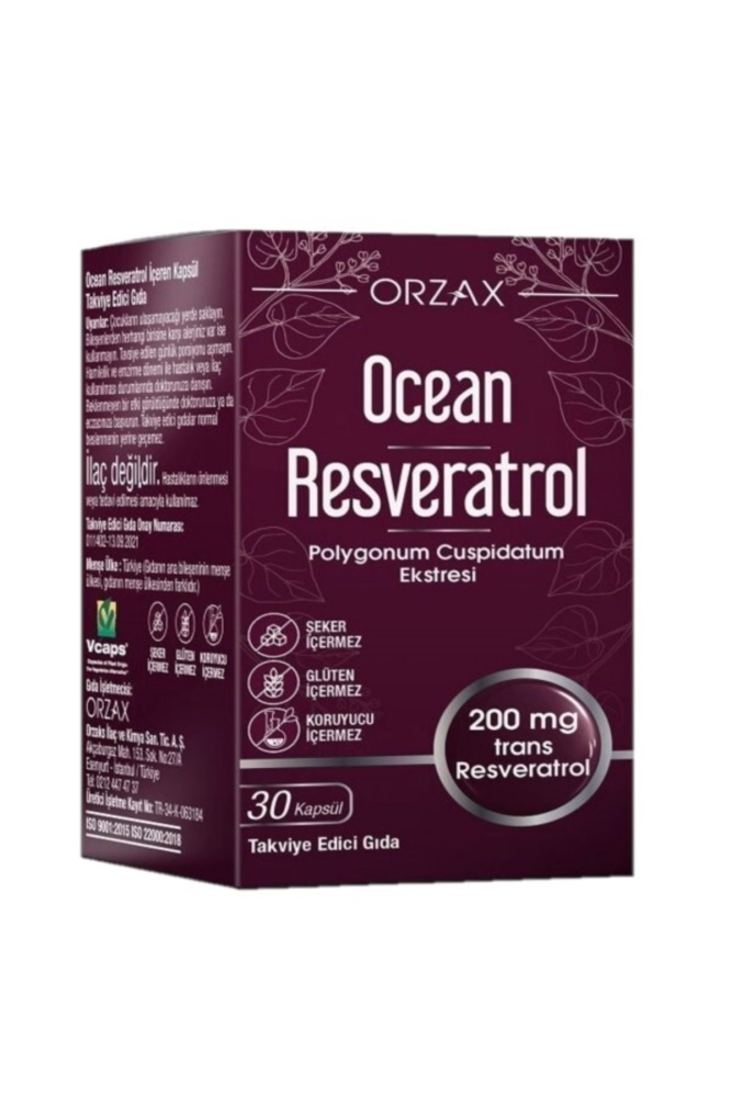 Ocean Resveratrol 200 mg 30 Kapsül - 1