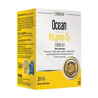 Ocean Vitamin D3 1000 IU Oral Sprey 20 ml - 1