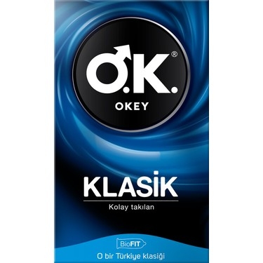 Okey Klasik Prezervatif 10'lu - 1