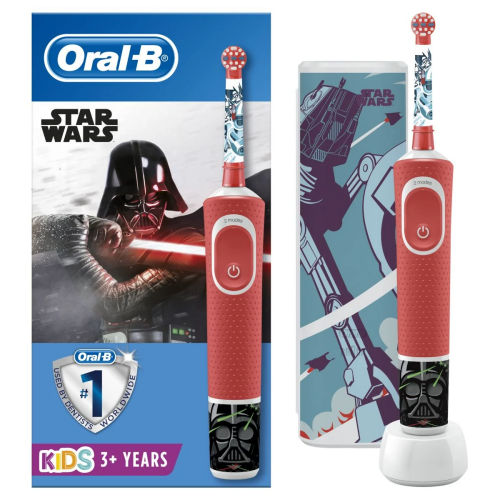 Oral-B Vitality D100 Şarjlı Diş Fırçası Star Wars 2 Özel Seri + Seyahat Kabı - 1