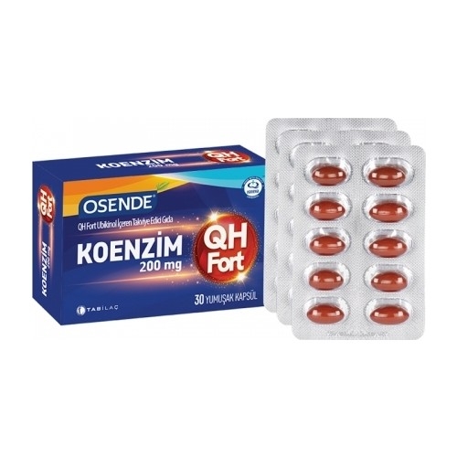 Osende Koenzim QH Fort 200 mg 30 Kapsül - 1