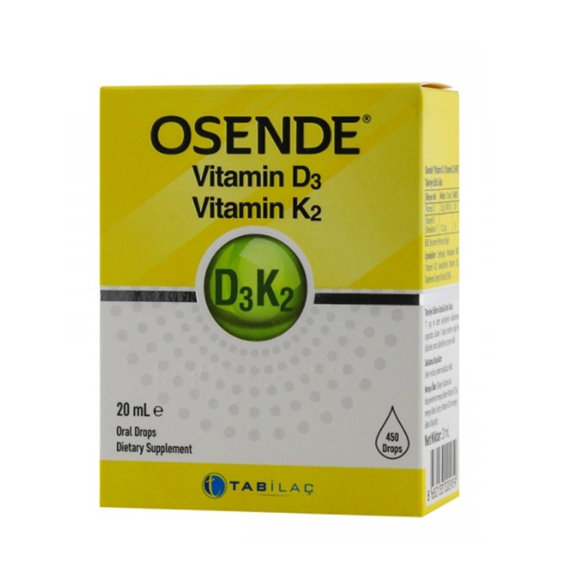 Osende Vitamin D3 K2 Damla 20 ml - 1