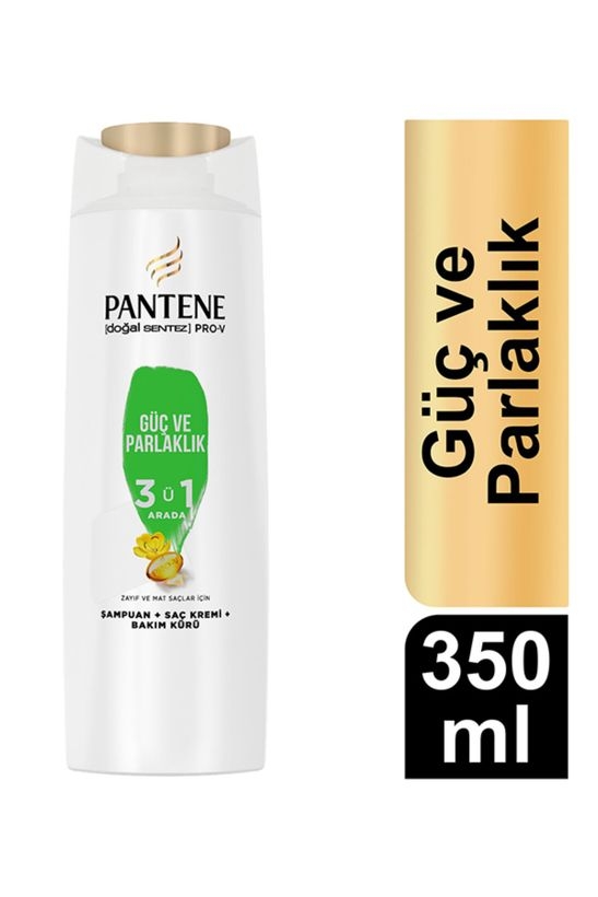 Pantene Pro-V 3'ü 1 Arada Şampuan Kepeğe Karşı Etkili 350 ml - 1