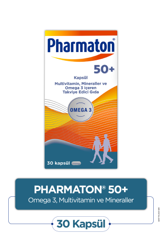 Pharmaton 50 Plus 30 Kapsül - 1