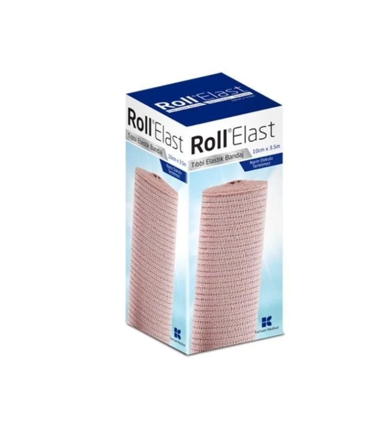 Roll Elast Bandaj Ten Rengi 10 cm x 3,5m - 1