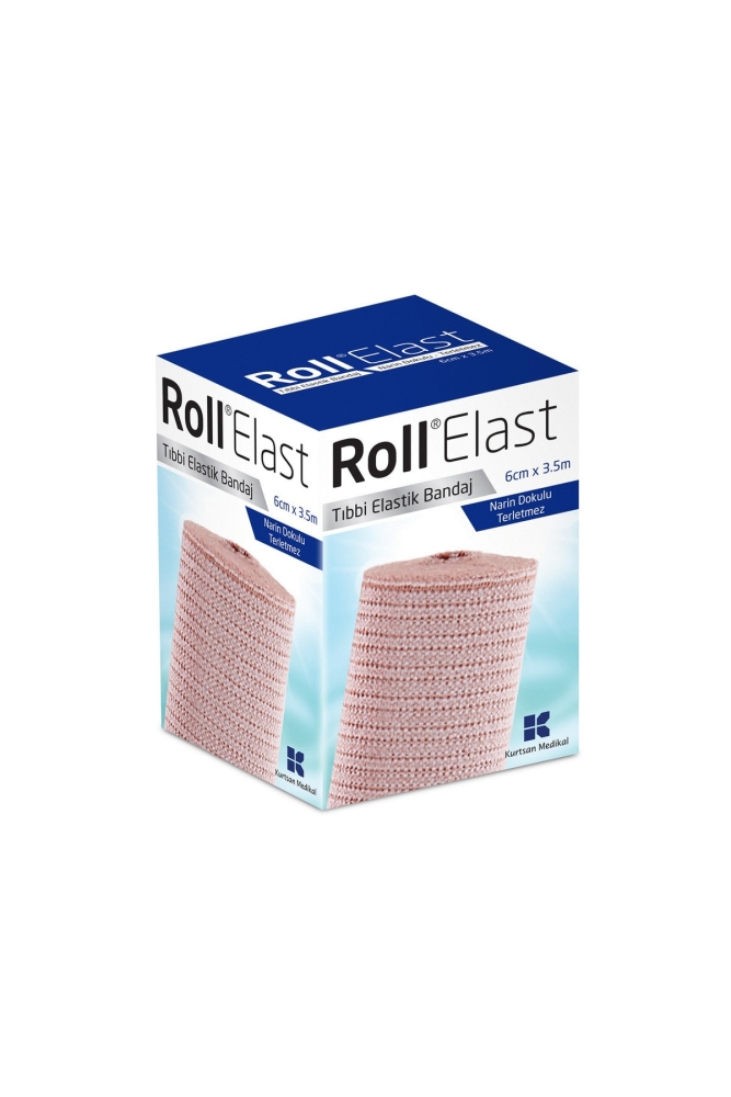 Roll Elast Bandaj Ten Rengi 6cm x 3,5m - 2